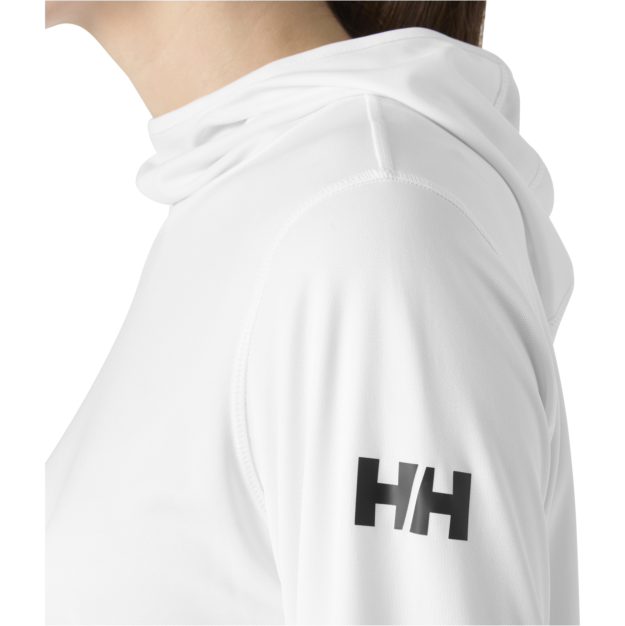 2026 Helly Hansen Casaco Com Capuz Feminino Tech 49572 - White